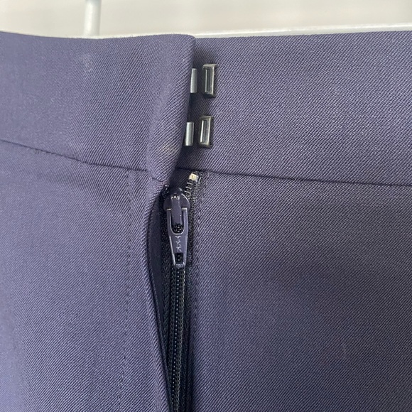 Lafayette 148 New York Dress Pants Blue - Picture 4 of 10
